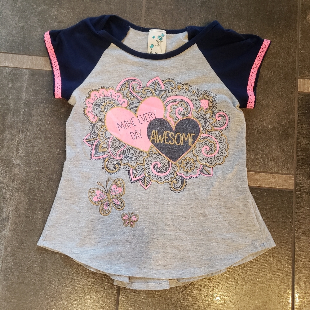 Lily Bleu Size 6 Awesome Girl's Top
